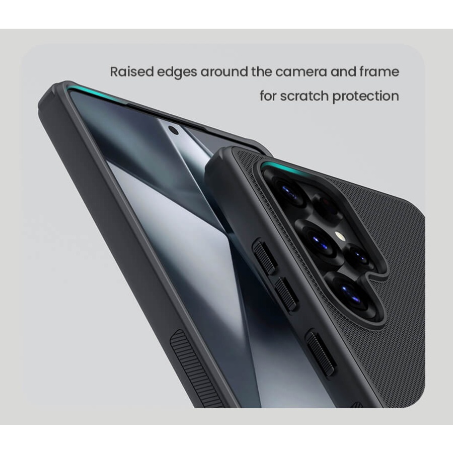 NILLKIN θήκη Super Frosted Shield Pro Magnetic για Samsung Galaxy S25 Ultra, μαύρη - Image 3