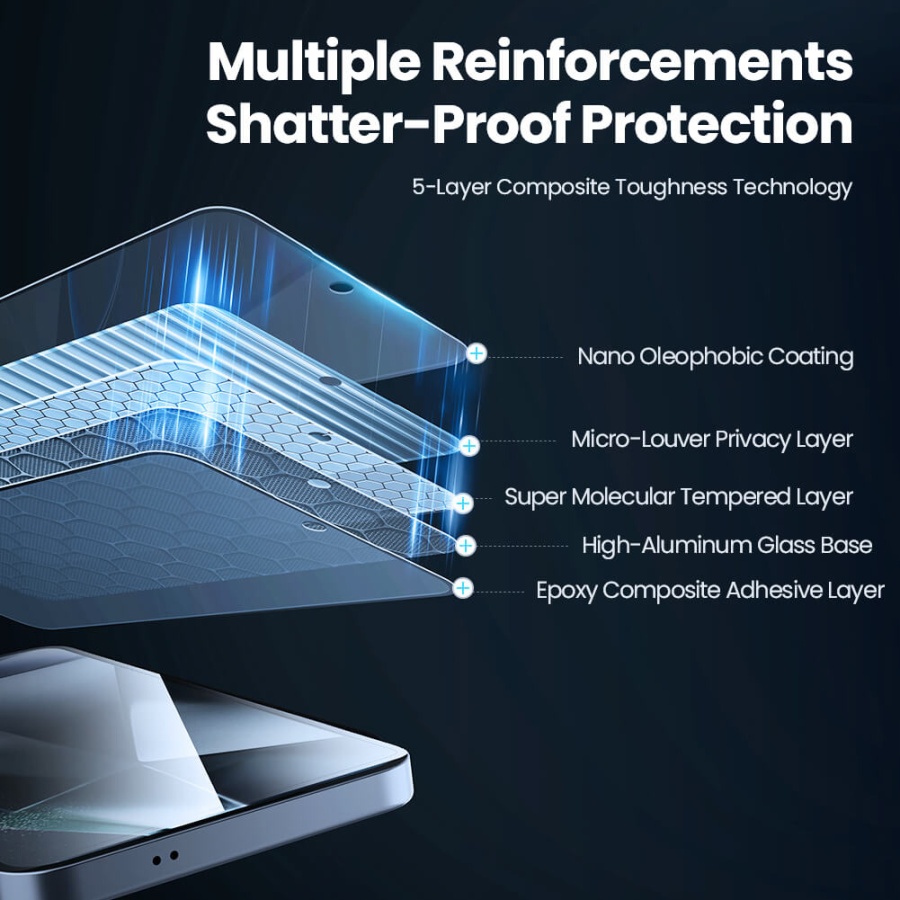 NILLKIN tempered glass Guardian 2.5D για Samsung Galaxy S25 - Image 4