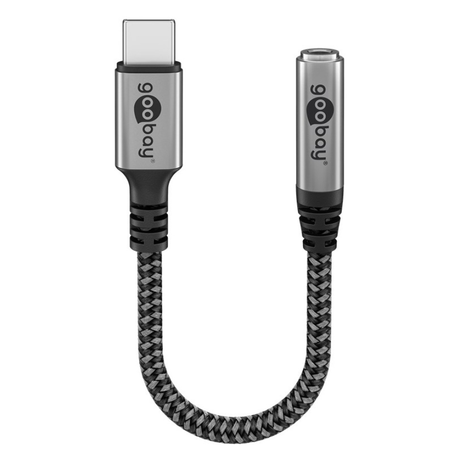 GOOBAY αντάπτορας USB-C σε 3.5mm 74056, γκρι - Image 8