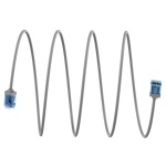 GOOBAY καλώδιο δικτύου 74220, CAT 6A U/UTP, slim, copper, 500MHz, 0.25m, γκρι - Image 8