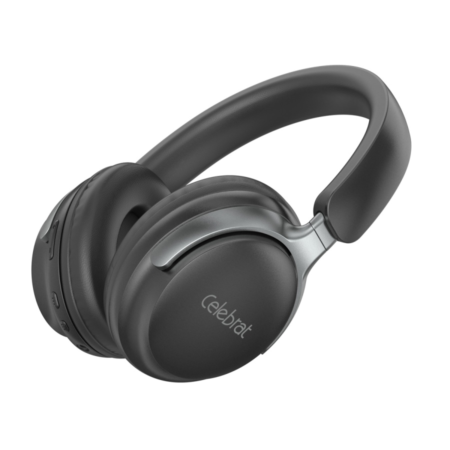 CELEBRAT headphones A40, ασύρματα & ενσύρματα, 40mm, 250mAh, μαύρα - Image 3