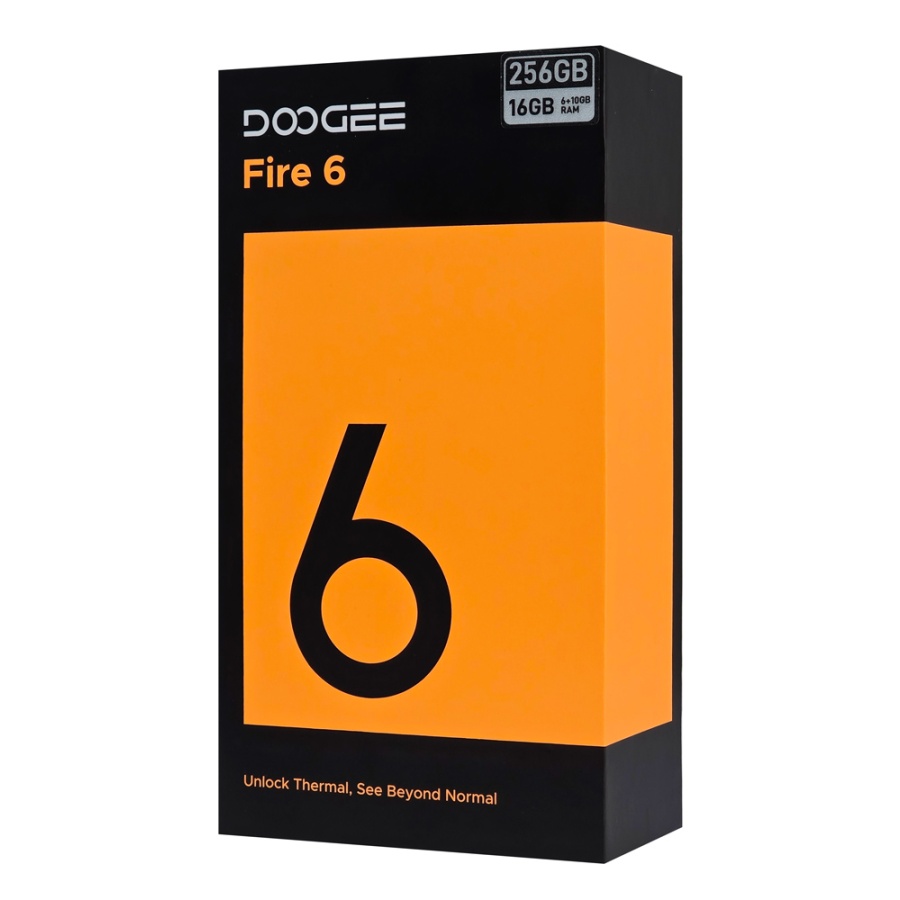 DOOGEE smartphone Fire 6, 6.56", 6/256GB, 10400mAh, IP68/IP69K, μαύρο - Image 9