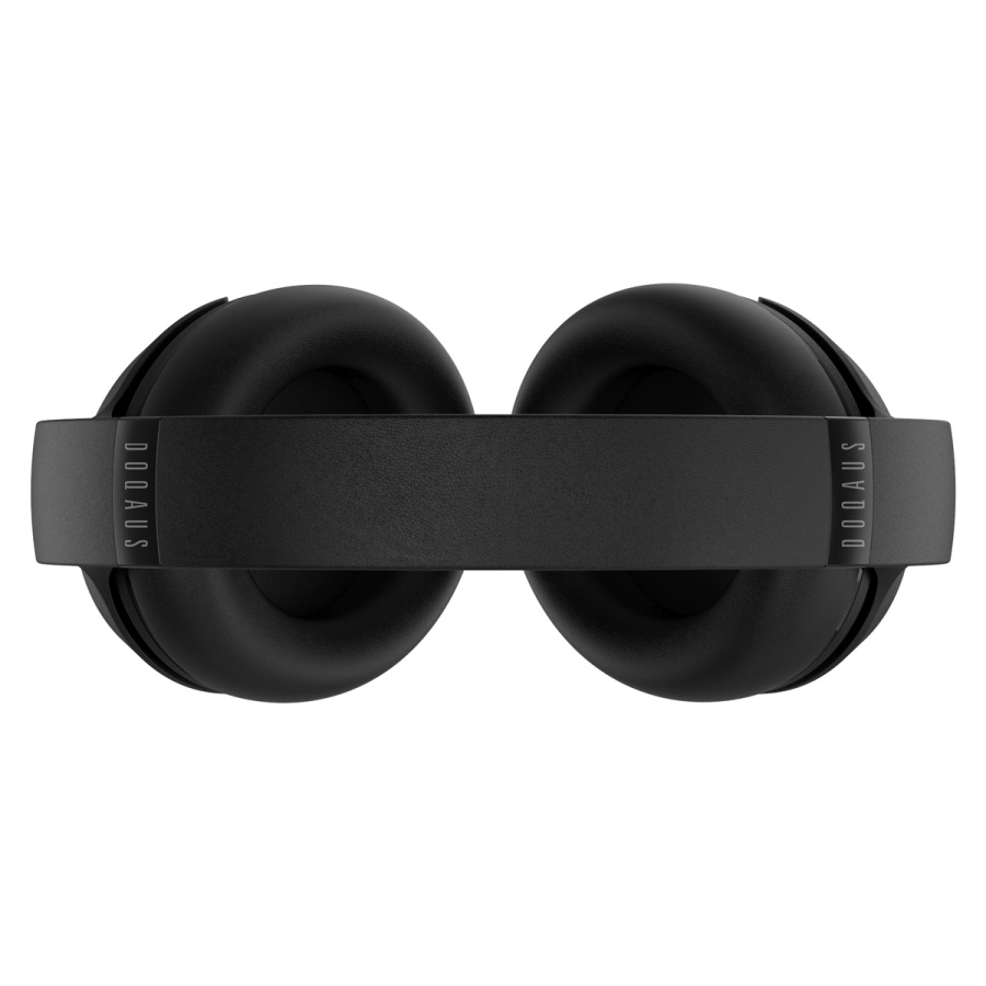 DOQAUS headphones FOCUS 5, ασύρματα & ενσύρματα, Φ40mm, 1000mAh, μαύρα - Image 2