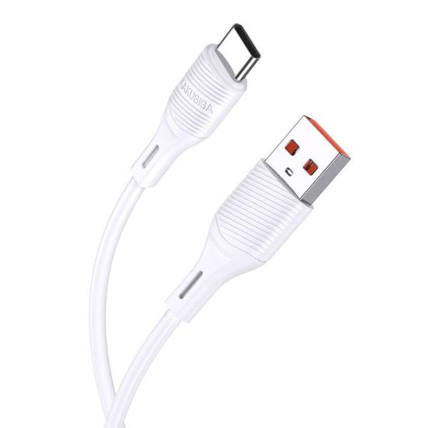 KAKUSIGA καλώδιο USB-C σε USB KSC-953, σιλικόνης, 15W, 480Mbps, 1m, λευκό