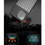 POWERTECH θήκη Thunder MOB-1997 για iPhone 16 Pro, μαύρη - Image 2