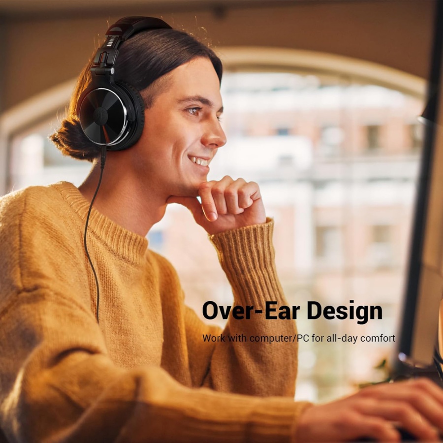 ONEODIO headset Studio Pro 10, 6.35mm & 3.5mm σύνδεση, Hi-Res, 50mm, μαύρο - Image 6