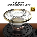 ONEODIO headset Studio Pro 10, 6.35mm & 3.5mm σύνδεση, Hi-Res, 50mm, μαύρο/κόκκινο - Image 6