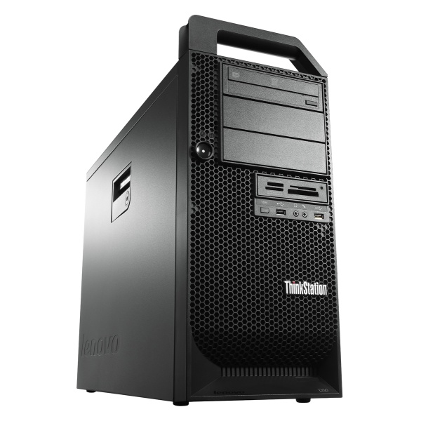 LENOVO WorkStation D30, Refurbished Grade A Repainted, 2x E5-2640, 16/2TB HDD, DVD, GT 730, FreeDOS