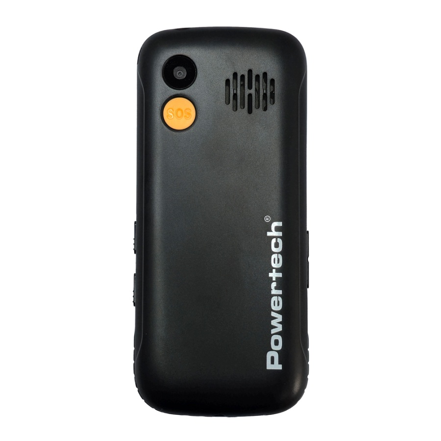 POWERTECH κινητό τηλέφωνο Sentry Eco II, 2.31", dual SIM, με κάμερα, μαύρο - Image 2