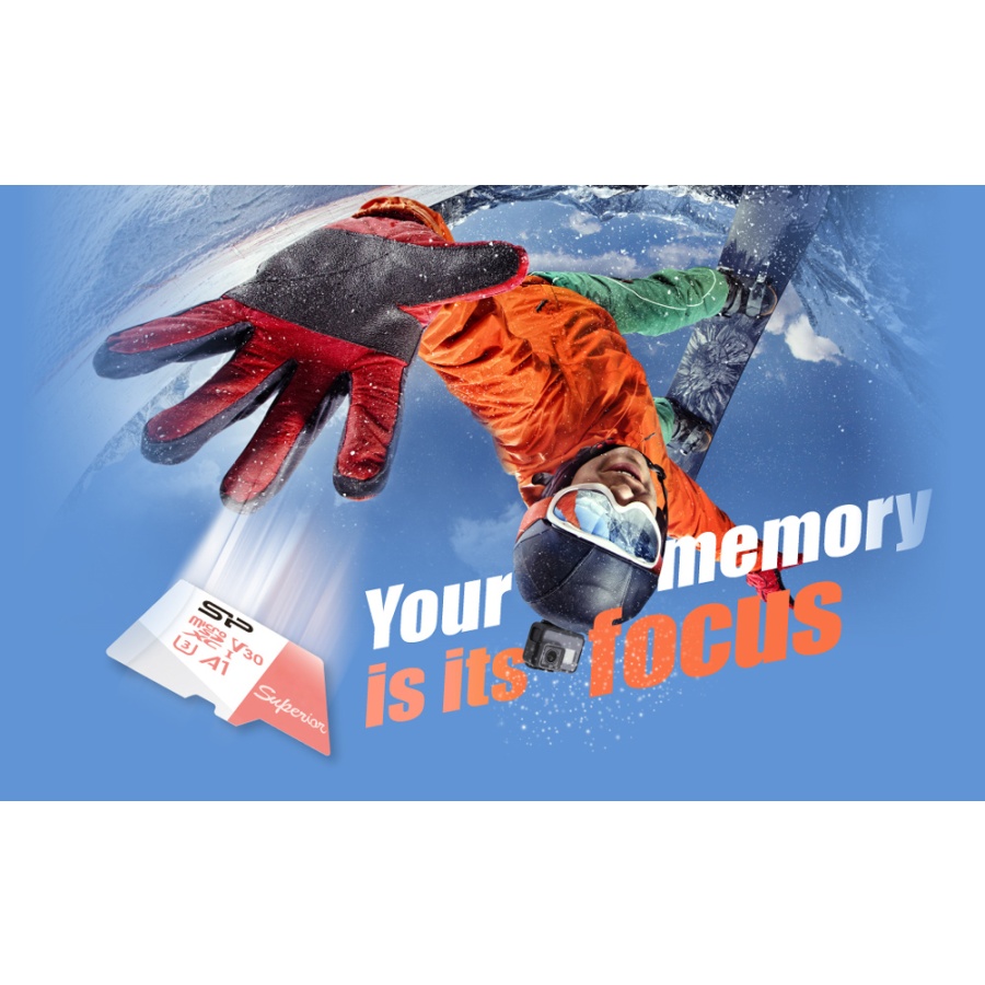 SILICON POWER κάρτα μνήμης microSDXC Superior, 512GB, C10 UHS-I U3 A1 V30 - Image 2