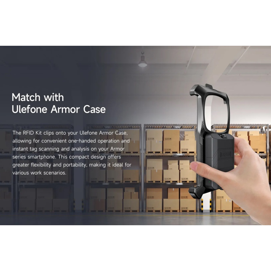 ULEFONE RFID reader UAN06, συμβατός με Armor θήκες, Bluetooth, 1600mAh - Image 6