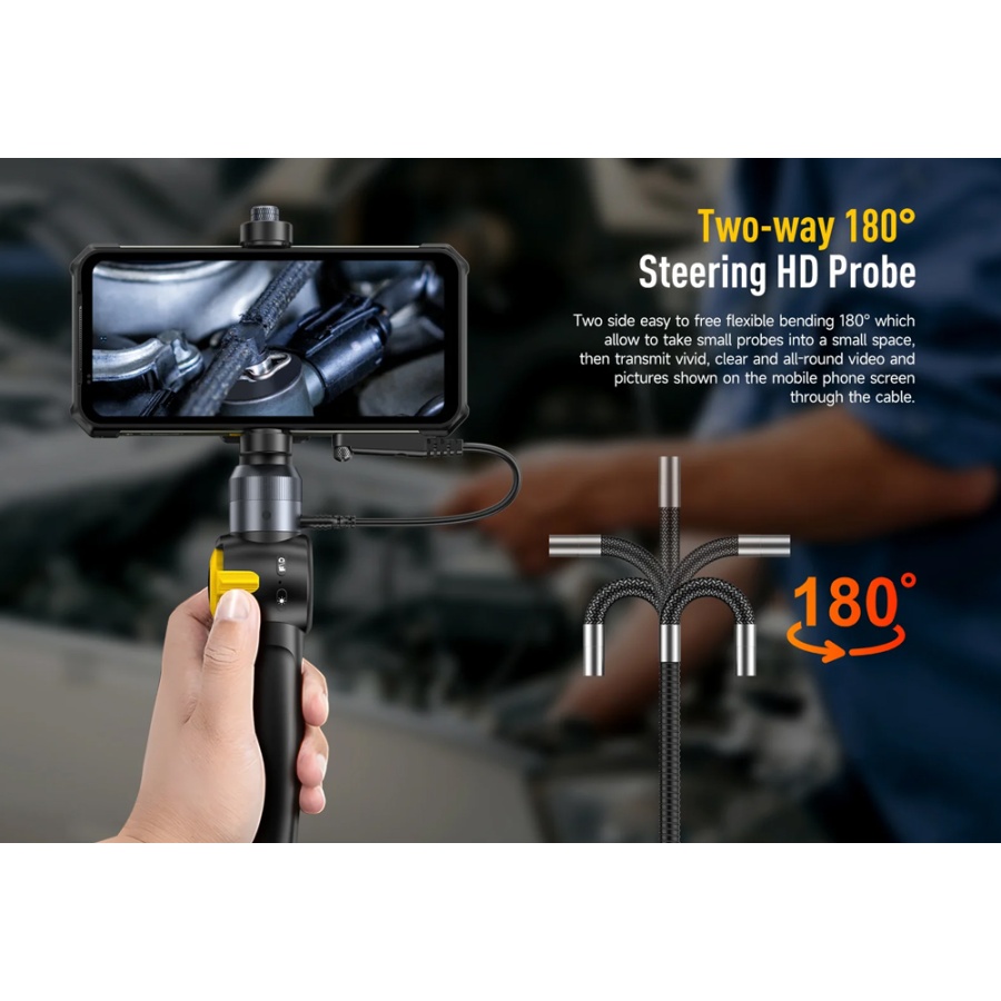 ULEFONE ενδοσκοπική κάμερα E03 για uSmart βύσμα, 1MP, IP67 - Image 6