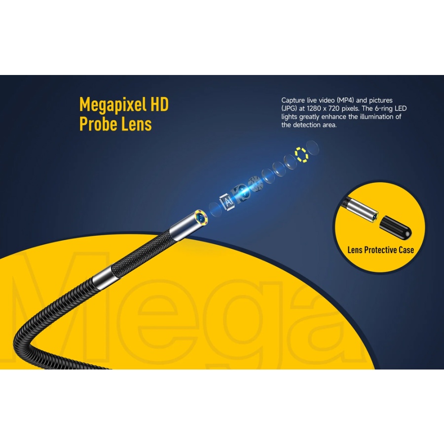 ULEFONE ενδοσκοπική κάμερα E03 για uSmart βύσμα, 1MP, IP67 - Image 7