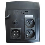 NG UPS 1200VA/720W ΜΕ AVR, LINE INTERACTIVE, 3 SCHUKO, 2x 12V7A, ΟΘΟΝΗ - Image 2