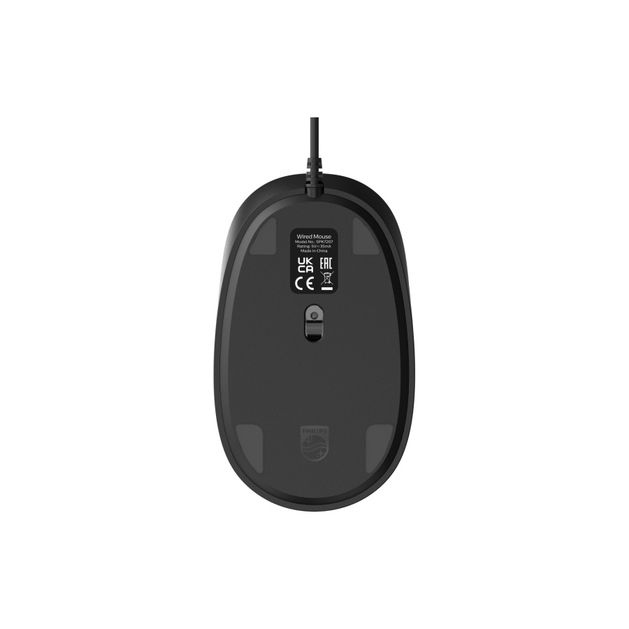 PHILIPS SPK7207 ΕΝΣΥΡΜΑΤΟ ΠΟΝΤΙΚΙ, ΜΑΥΡΟ - Image 4