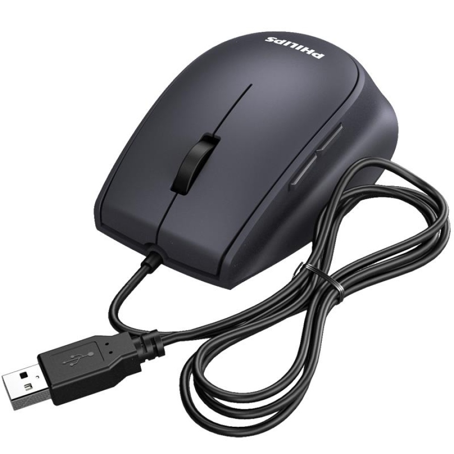 PHILIPS SPK7327 ΕΝΣΥΡΜΑΤΟ ΠΟΝΤΙΚΙ, 4 ΚΟΥΜΠΙΑ, ΜΑΥΡΟ - Image 3