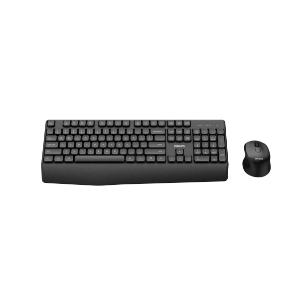 PHILIPS SPT6348 ΑΣΥΡΜΑΤΟ ΣΕΤ ΠΛΗΚΤΡΟΛΟΓΙΟ/ΠΟΝΤΙΚΙ, ΜΑΥΡΟ