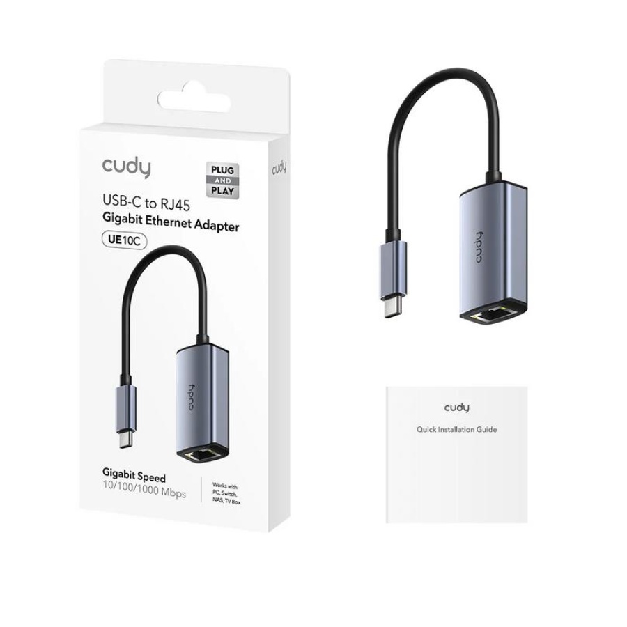 CUDY USB-C TO ETHERNET ADAPTER - Image 2