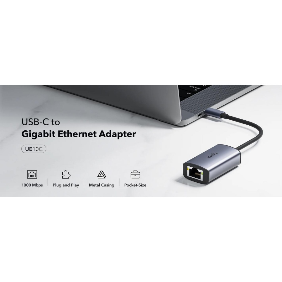 CUDY USB-C TO ETHERNET ADAPTER - Image 3