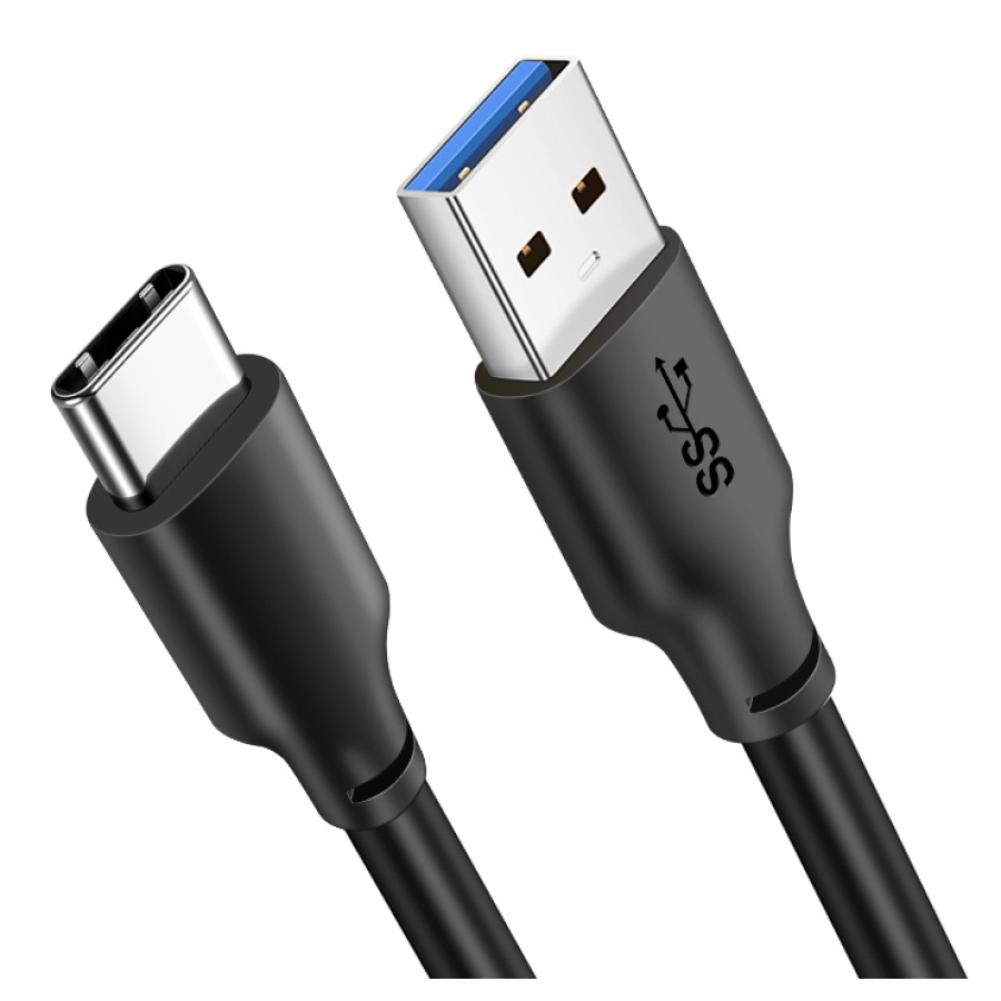 CABLETIME καλώδιο USB-C σε USB CMAMN, 3A, 5Gbps, 1m, μαύρο