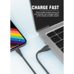 LDNIO καλώδιο Lightning σε USB LS691, 30W, 1m, γκρι - Image 3
