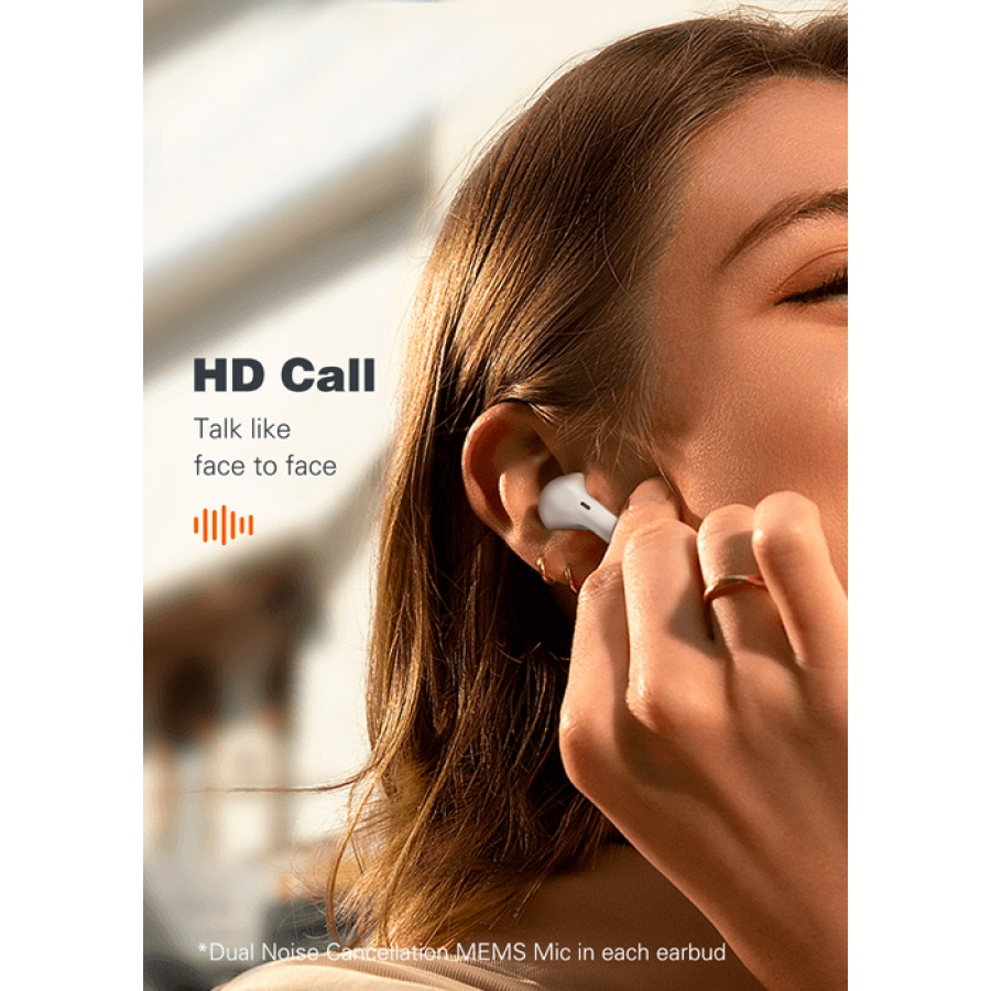 LDNIO earphones με θήκη φόρτισης T03, True Wireless, HiFi, Φ13mm, μαύρα - Image 5