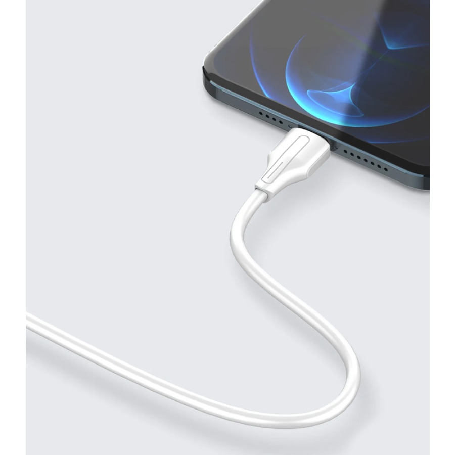 LDNIO καλώδιο Micro USB σε USB LS540, 2.4A, 20cm, λευκό - Image 2