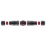 GOOBAY αδιάβροχος σύνδεσμος RJ45 Cat 6 79566, IP68, μαύρο - Image 3
