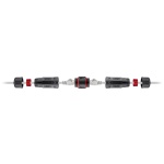 GOOBAY αδιάβροχος σύνδεσμος RJ45 Cat 6 79566, IP68, μαύρο - Image 5