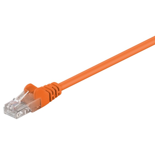 GOOBAY καλώδιο δικτύου 95233, CAT 5e U/UTP, CCA, PVC, 3m, πορτοκαλί