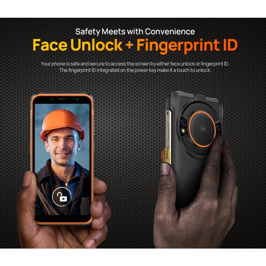 ULEFONE smartphone Power Armor 16S με ηχείο 3.5W, 5.93", 8/128GB, 9600mAh, IP68/IP69K, μαύρο - Image 7