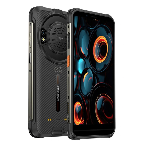 ULEFONE smartphone Power Armor 16S με ηχείο 3.5W, 5.93", 8/128GB, 9600mAh, IP68/IP69K, μαύρο