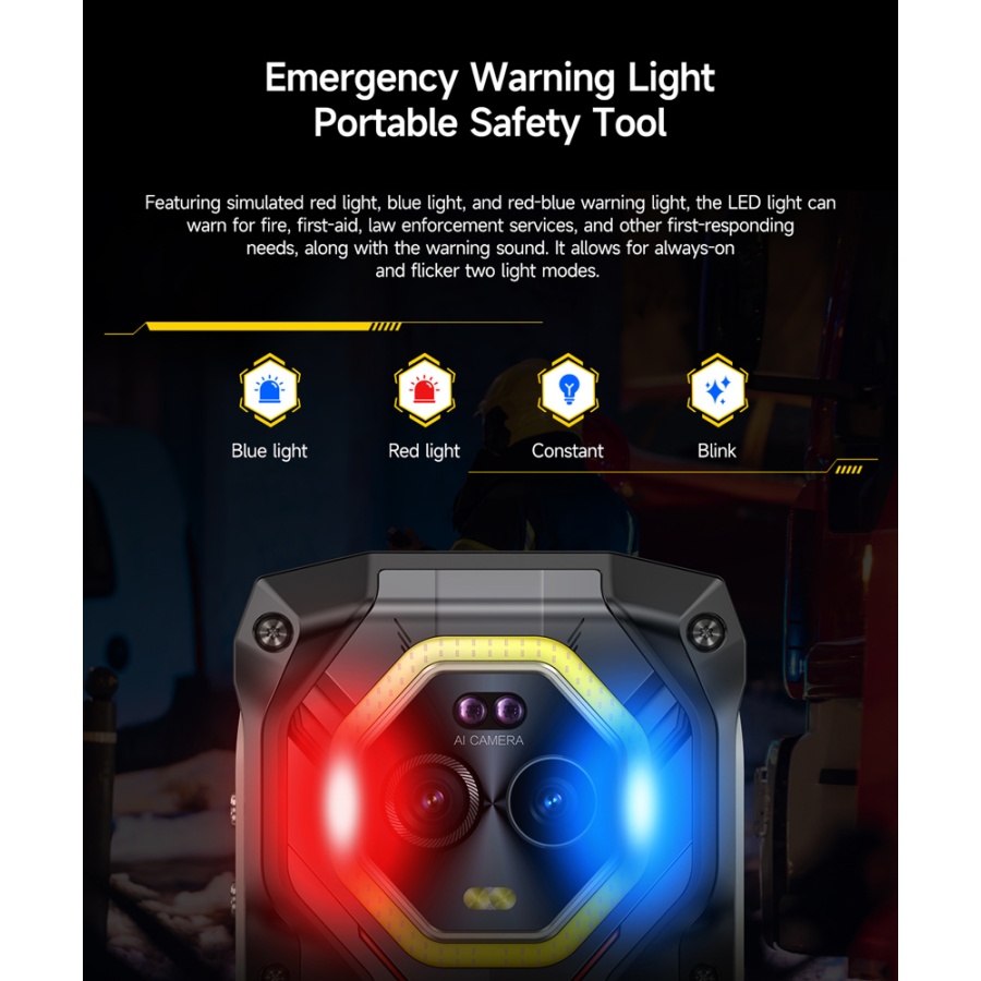 ULEFONE smartphone Armor Mini 20, 4.7", 8/256GB, 4G, 6200mAh, IP68/IP69K, μαύρο - Image 5
