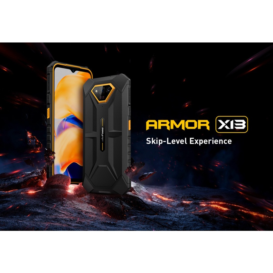 ULEFONE smartphone Armor X13, 6.52", 6/64GB, 6320mAh, IP68/IP69K, μαύρο - Image 3