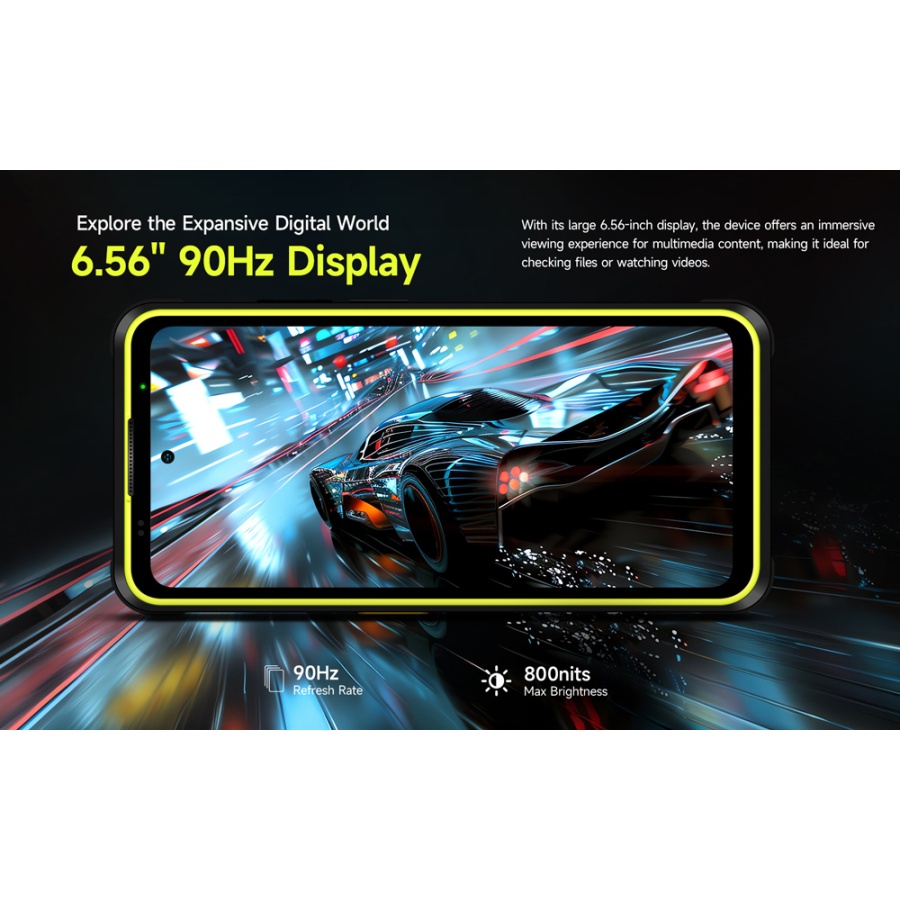 ULEFONE smartphone Armor X31, 6.56", 6/128GB, 6050mAh, IP68/IP69K, μαύρο - Image 12