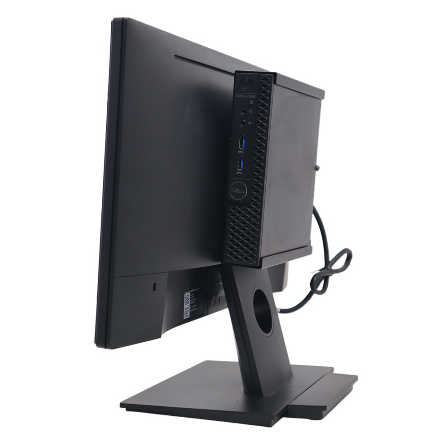 DELL PC OptiPlex 3050 Micro, Refurbished Grade A Repainted, i5-7500T, 8/256GB M.2, με οθόνη E2016H GA, με βάση - Image 2