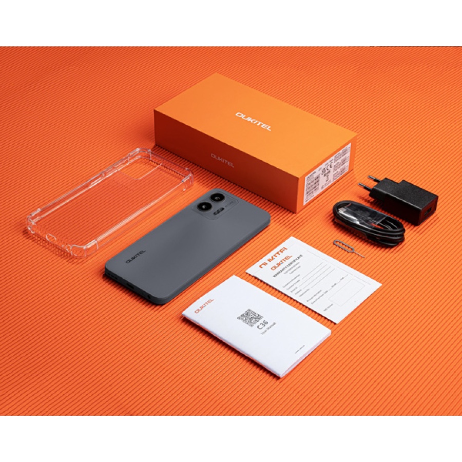 OUKITEL smartphone C36, 6.56", 4/128GB, 5150mAh, μαύρο - Image 8