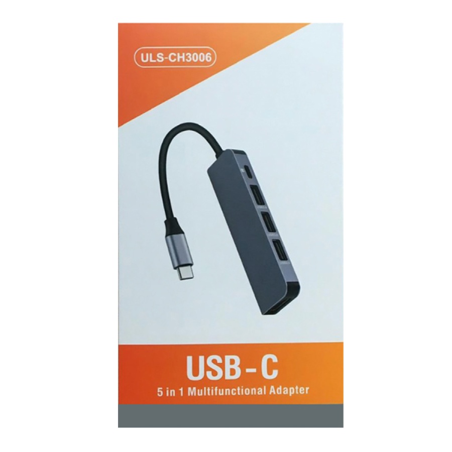 POWERTECH docking station CAB-UC045, 5 θυρών, USB-C σύνδεση, 4K, ασημί - Image 5