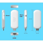 HOMATICS TV Stick HD, 1080p, 1/32GB, WiFi, Google/Netflix πιστοποίηση, Android 11 - Image 5