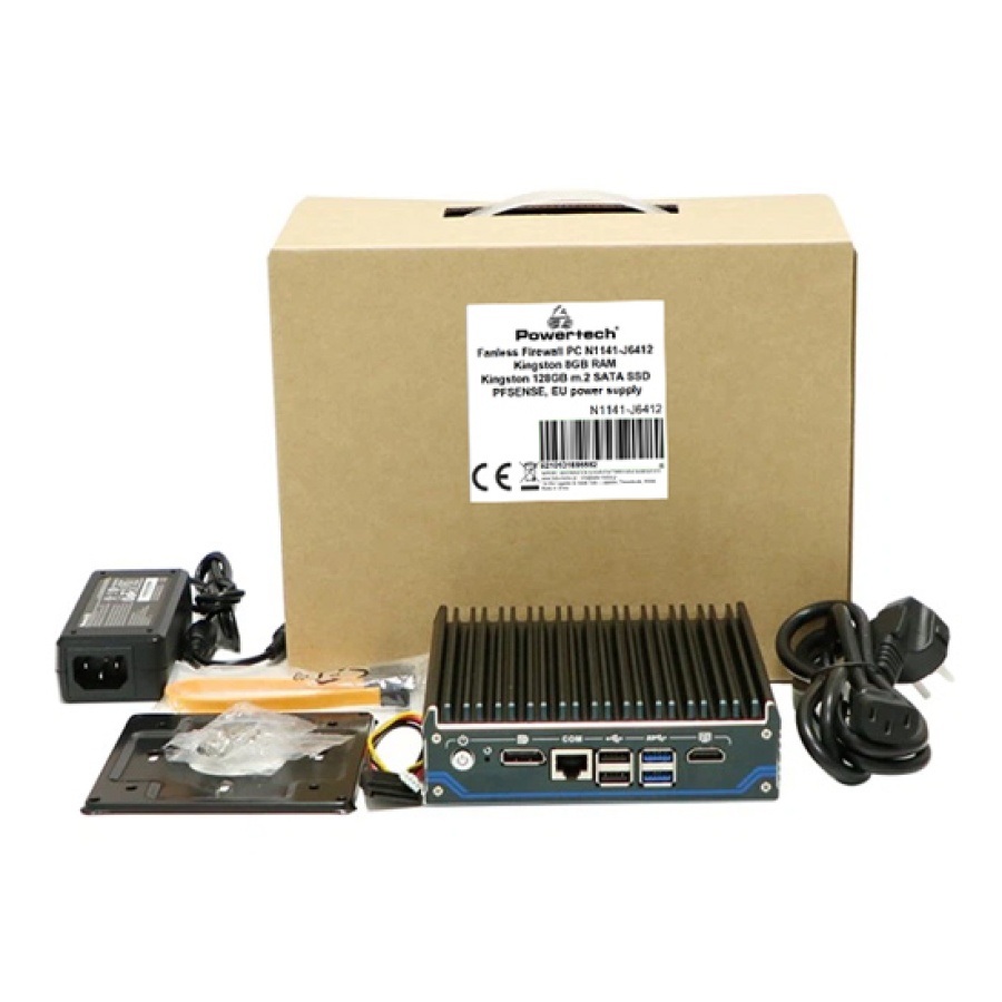 POWERTECH Firewall PC Nano N1141 J6412, 8GB/128GB M.2 Kingston, pfSense - Image 5