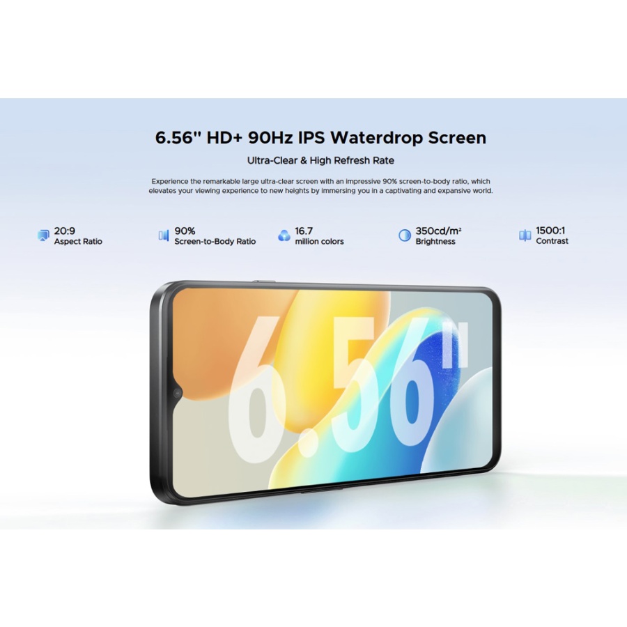 DOOGEE smartphone N55, 6.56", 4/128GB, 5150mAh, μαύρο - Image 4