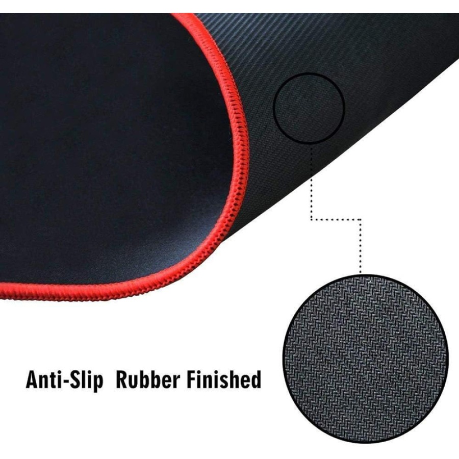 POWERTECH gaming mouse pad PT-1283, 80x30x0.3cm, μαύρο - Image 3