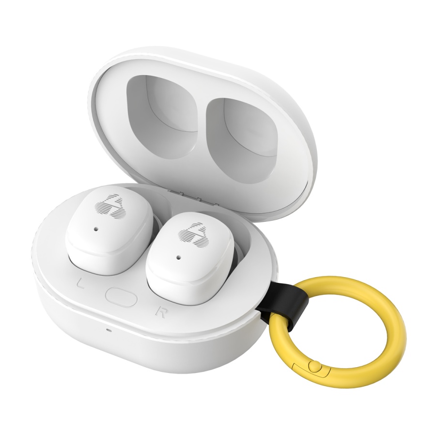 POWERTECH earphones με θήκη φόρτισης PT-1393, True Wireless, 6mm, 25/230mAh, λευκά - Image 4