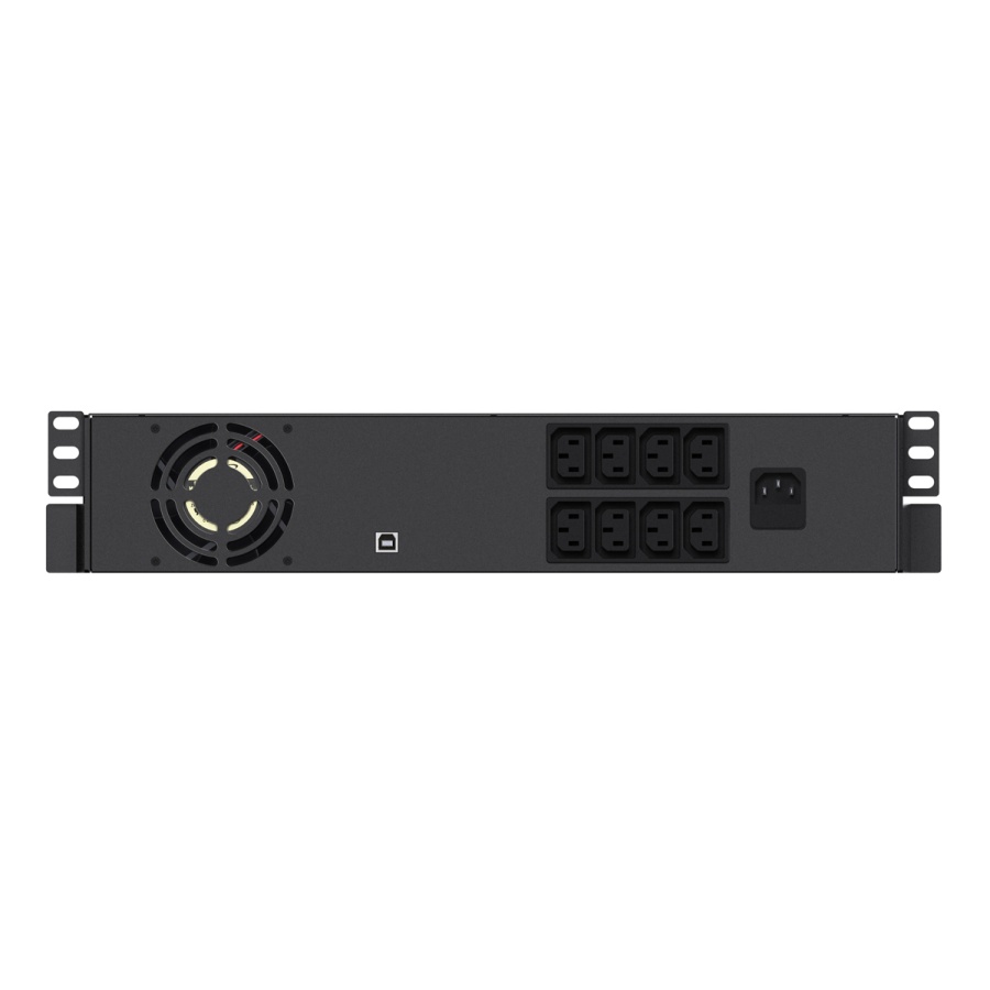 POWERTECH UPS Line Interactive PT-2000LI, 2000VA/1200W, 8x IEC 320 C13 - Image 2