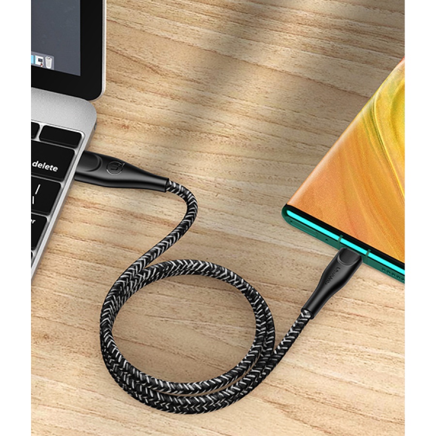 USAMS καλώδιο Lightning σε USB US-SJ391, 2A, 1m, μαύρο - Image 3