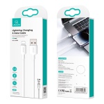 USAMS καλώδιο Lightning σε USB US-SJ604, 2.4A, 1m, λευκό - Image 4