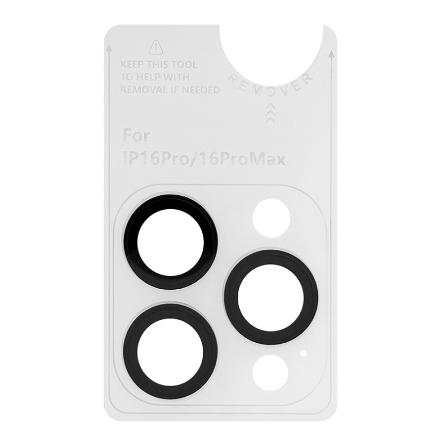 POWERTECH tempered glass TGC-0718 για κάμερα iPhone 16 Pro Max - Image 2