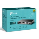 TP-LINK Easy Smart Switch TL-SG108PE, 8-Port Gbit, 4-Port PoE, Ver. 5.0 - Image 3