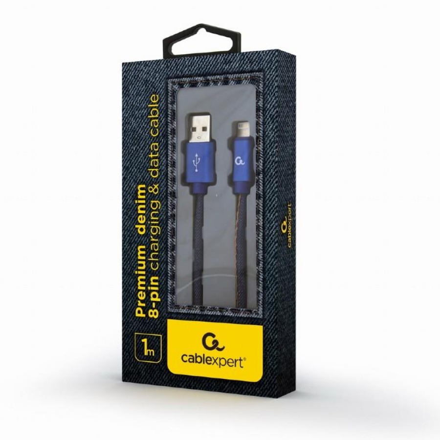 ΚΑΛΩΔΙΟ ΕΠΕΝΔΥΣΗ JEANS USB TO LIGHTNING 1M - Image 2