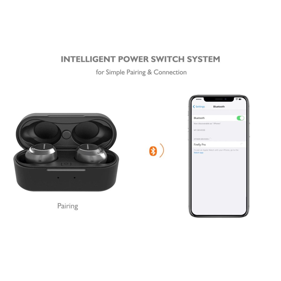 JABEES FIREFURBISHEDLY PRO TRUE WIRELESS EARBUDS BLACK - Image 3